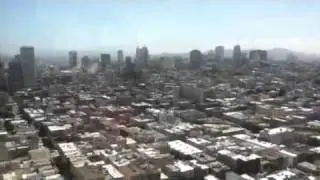 View From The Top Floor Of The Coit Tower