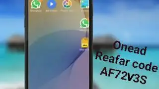 Onead se kmaye pesa reafar code AF72V3S