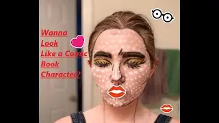 Comic Book PopArt Makeup!