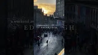 A Weekend Away #edinburgh #travel #traveldiaries #uktravel #shorts #solotravel