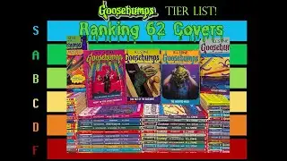 Ranking All 62 Original Goosebumps Book Covers!!!