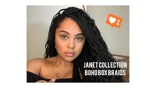 The BEST crochet boho box braids | JANET COLLECTION | NALA TRESS