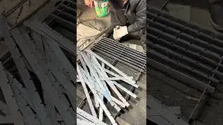 Grid mesh steel grating
