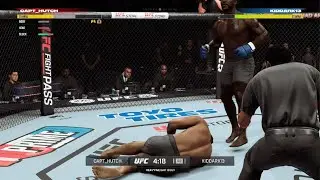 He started glitching EA SPORTS UFC 5