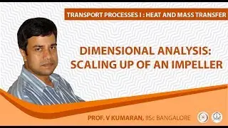 Dimensional analysis: Scaling up of an impeller