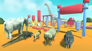 Animals' Color Changing vs Fun Obstacles & an Unexpected Ending!