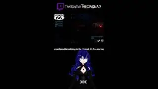 Blue haired british tw@ playing indie horror by Nebula Nova Runway 66