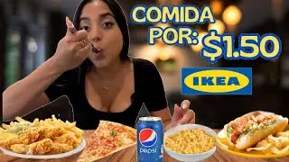 Comida Barata en Miami / Probando la Comida de IKEA