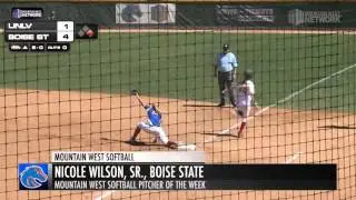 MW Softball Players of the Week - 4/12/16