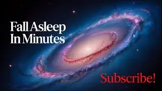 Calming Galaxy for Deep Sleep and Relaxation with music for 1 Hour