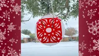 How to Make an Ice Ornament [Cold Weather Craft]