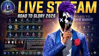 GAMING ITZ ROCKY FF 👑 LIVE 🎮 Road To Glory আজকে দেখো 😍 Like 👍 Comment 💬 Subscribe 🔔 #FF #RTG20