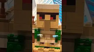 LEGO | Boom Boom Boom | MINECRAFT | The Iron Golem Fortress (21250) #shorts