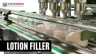 Automatic Lotion Filling Machine - Piston Filler