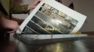 Creating No 853. Gelli plate printing