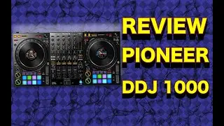 REVIEW  controladora DDJ1000 da Pioneer com Tocadiscos (dvs) e dois notebooks simult&acirc;neos