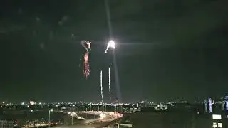 July 4, 2025, fireworks  from Omaha, Nebraska.