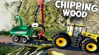 Farming Simulator 19 | WOOD CHIPPING - JENZ HEM 583