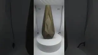Hexagon gold vazo pla baskı &ccedil;alışmamız.