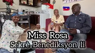 Miss Rosa fè gwo revelation sur sa bénédiction et son Corbeau Spécial @MrToussaint 
