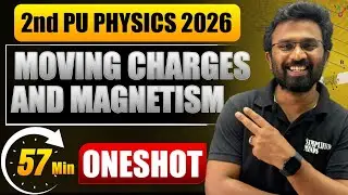 2ndPU Physics 2026 | Moving Charges and Magnetism