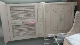 INSIDE THE LIFE SIZE ANTIQUE  DOLL HOUSE 