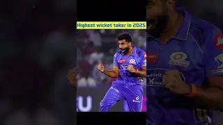 Highest wicket taker in 2025 ipl season 😱 #shorts #ytshorts #trending #viralvideo