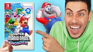 Reacci&oacute;n al NUEVO SUPER MARIO BROS WONDER para NINTENDO SWITCH 🤣