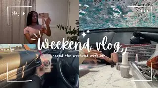 WEEKEND VLOG | maintenance + car wash + seven brew