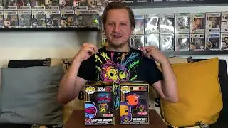 Unboxing New Target Exclusive Marvel Black Light Funko Pops