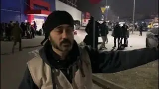 Khalsa aid free 24 kitchen continues to serve hot meals and hot drinks on Poland-Ukraine border