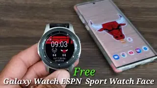 Best Free ESPN Sports Watch Face App For The Galaxy Watch/Gear S3