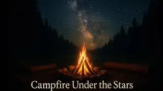 🔥Campfire Under the Stars &ndash; Relaxing Fire Sounds for Sleep & Focus