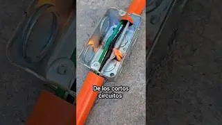 DEJA de Usar ESTO❗️⚠️  #electricidad #tips #cable #lifehacks