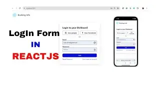 LogIn Form in ReactJS || JavaScript || CSS || html || ReactJS
