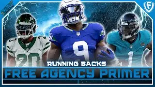 2026 Fantasy Football Free Agent RBs:  Travis Etienne, Breece Hall & Kenneth Walker