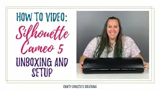 Распаковка и настройка Silhouette Cameo 5