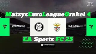 M.E.L.O. 4 ⚽ 693 SK Sturm Graz vs. SL Benfica Lissabon⚽ Spieltag 50 | EAFC 25