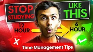 5 Hacks to Study more in less time!🔥 | Time Management for Students