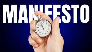 How to write a manifesto in 60 seconds