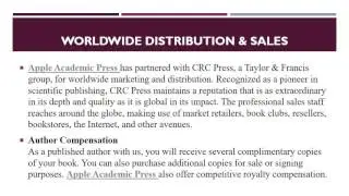 Apple Academic Press Quality Production Services