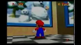 Let's Play Super Mario 64 Part 25 Yoshi, Fat Penguin, and HE MAN?!?
