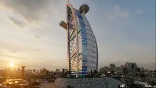 3D Animation Burj Al Arab ( Replica ) BWC