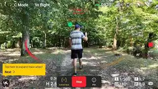 DJI Mini 4 Pro Active Track & Obstacle Avoidance Test | Forest Challenge + Overheat RTH!