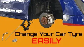 How To Change A Car Tyre (Easy Step By Step tutorial to change a flat/ punctured tyre)