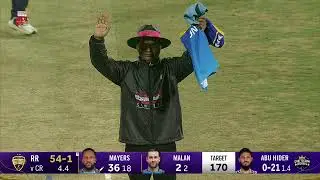 Kyle Mayers on fire! A rapid 50 off 23 balls, the fastest half-century of this BPL so far. #bpl2026