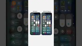 Control Center in iOS 26.1 Beta 3 feels bouncier when swiping between pages. #ios26