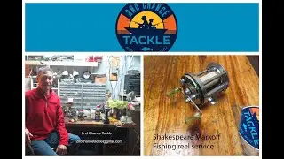 Shakespeare Marhoff vintage bait casting fishing reel how to take apart and service