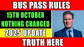 UK Bus Pass Rules! FAKE vs REAL information!
