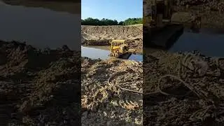caterpillar d8 rescue stuck in pond part#1